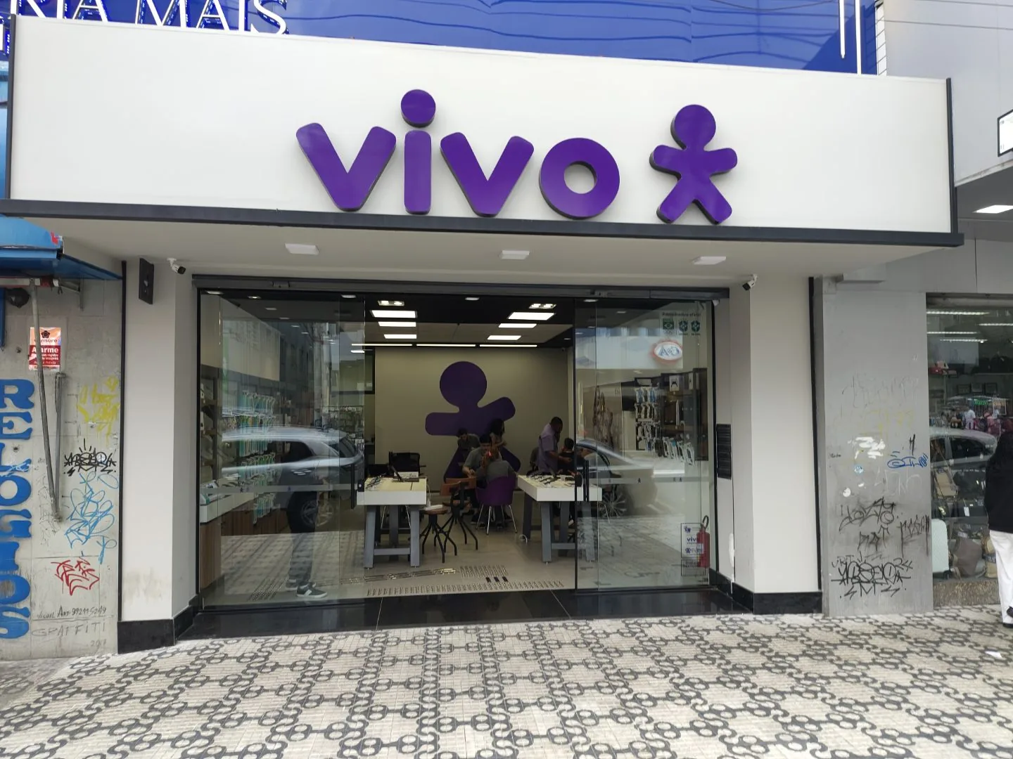 Fachada da loja Vivo Araraquara · Centro